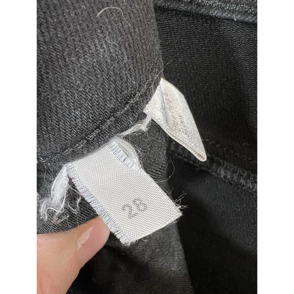 Reformation Women’s Ultra High Skinny Jeans Size M 28 Black Minimalist Capsule - Picture 6 of 8